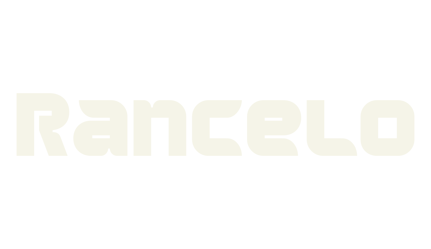 Rancelo, bold font preview