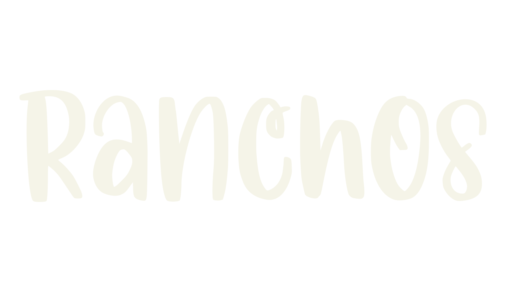 Ranchos, handwriting font preview