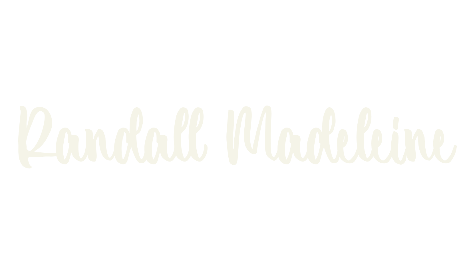 Randall Madeleine, cute font preview