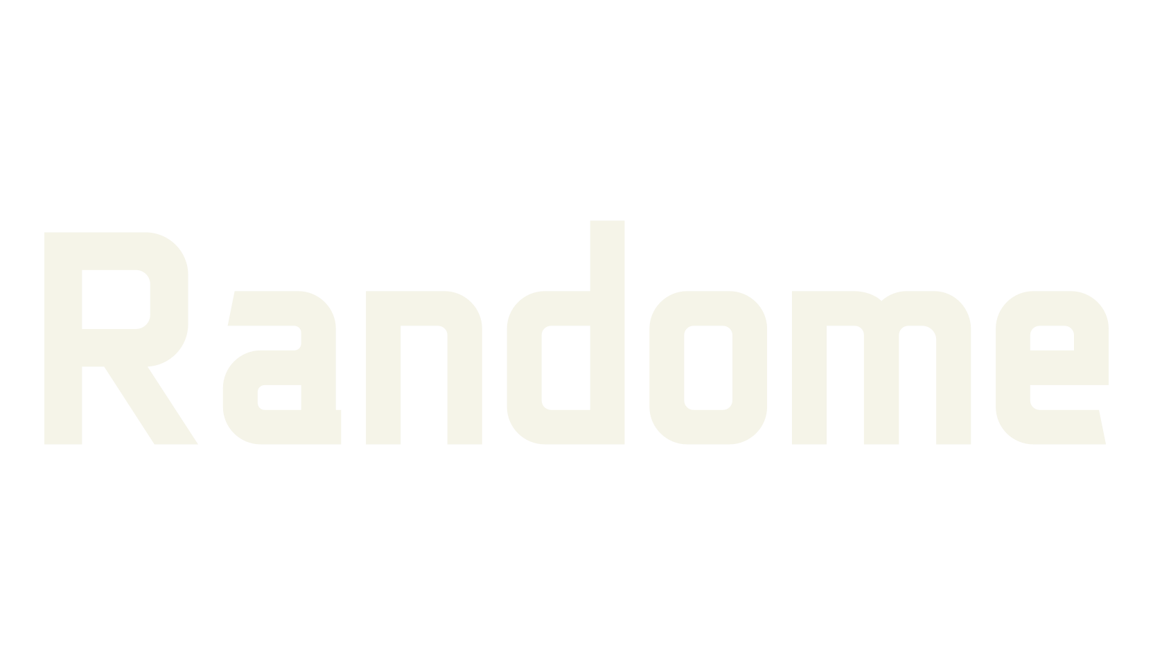 Randome, serif font preview
