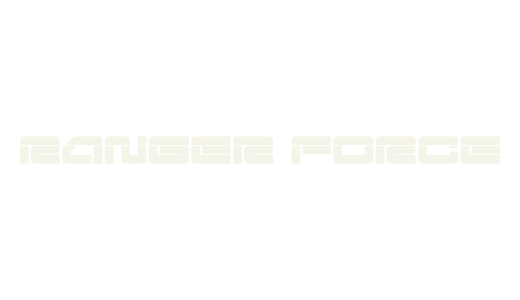 Ranger Force, display market font preview