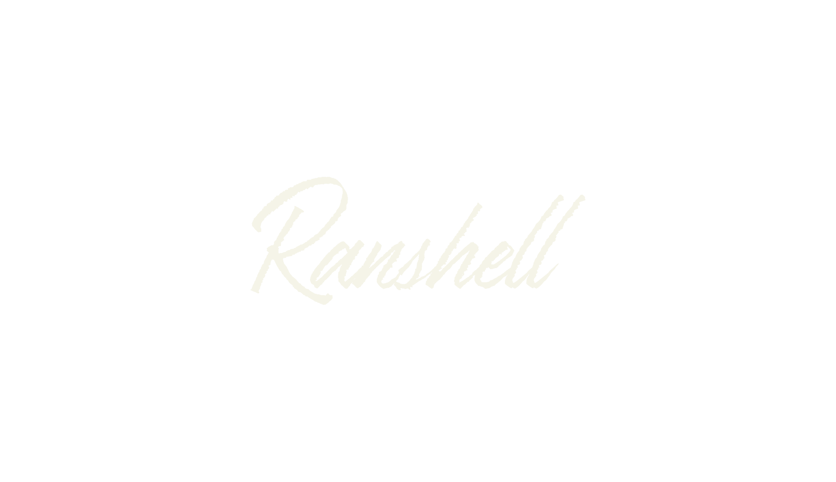 Ranshell, fashion script font preview