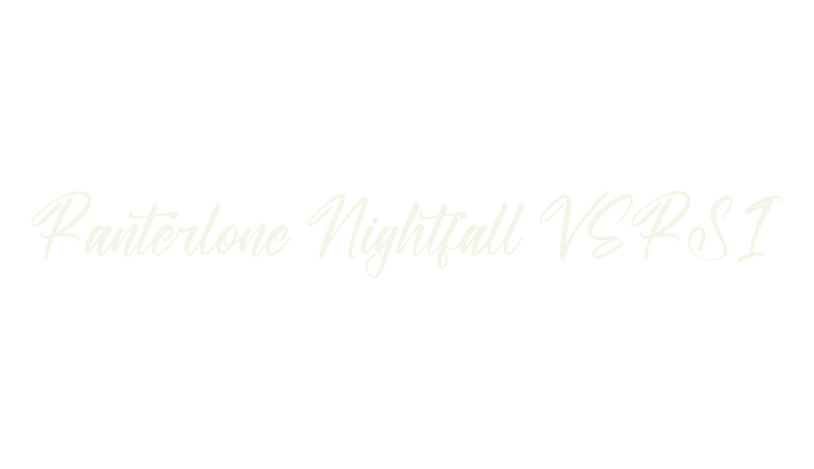 Ranterlone Nightfall VERSI, script font preview