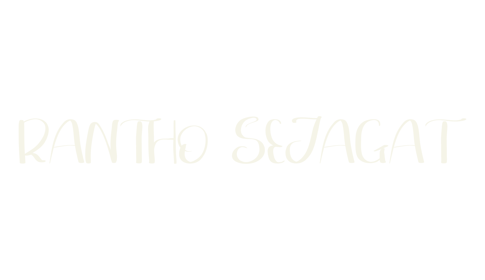 RANTHO SEJAGAT, fonts free font preview