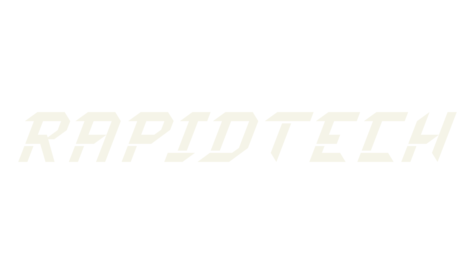 Rapidtech, gaming font preview