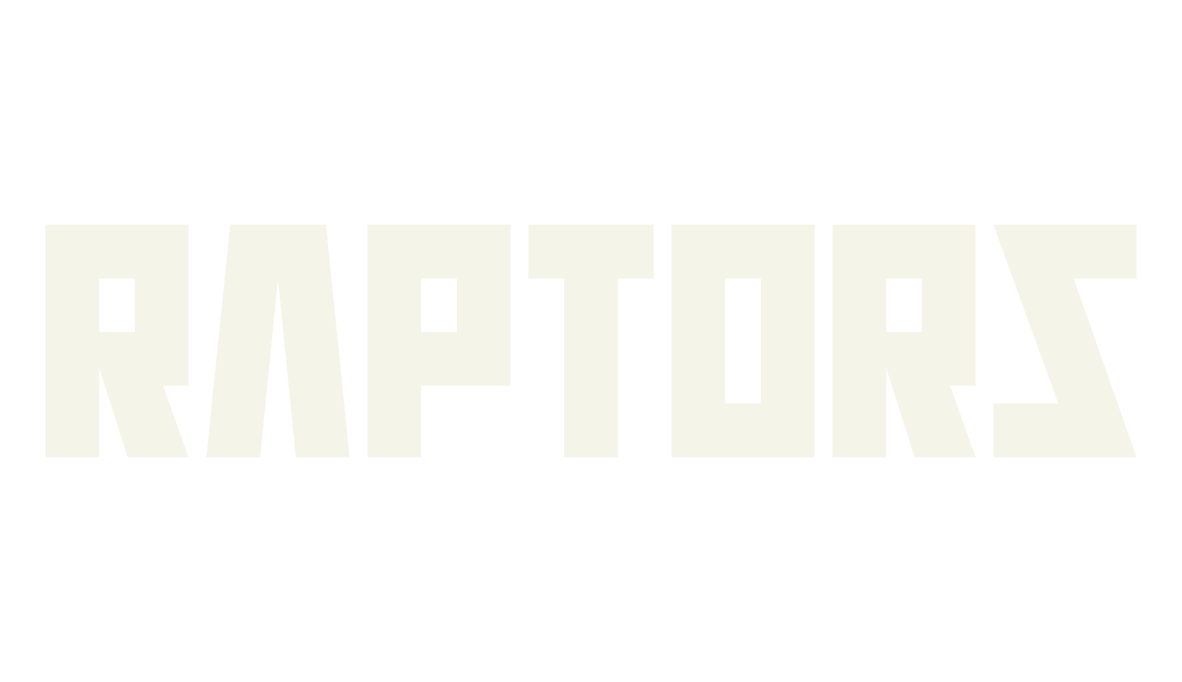 Raptors, display market font preview