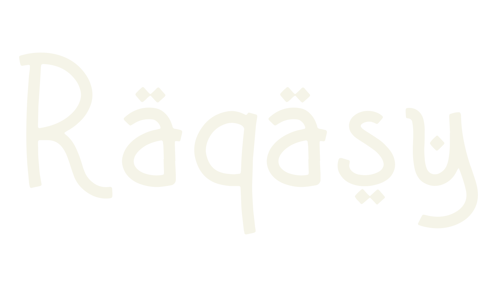 Raqasy, arabic font preview