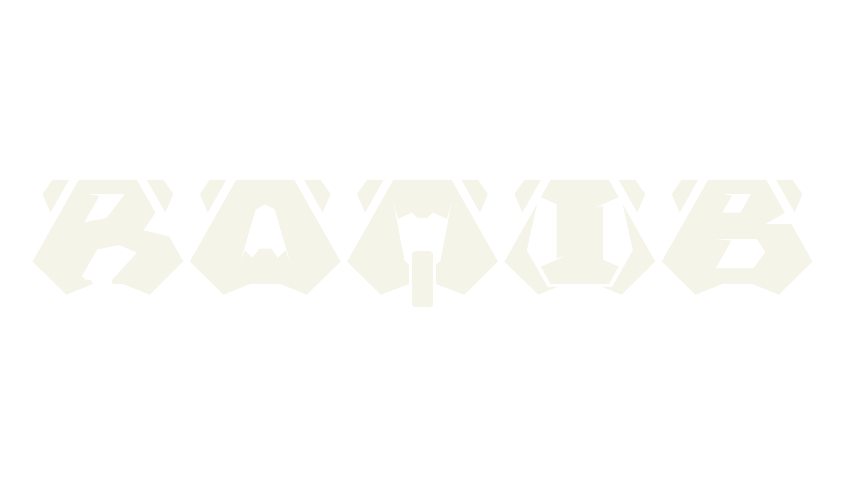 RAQIB, futuristic font preview