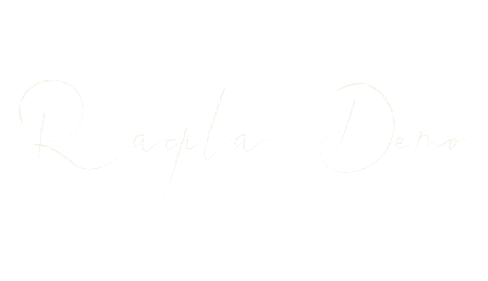 Raqila Demo, calligraphy font preview