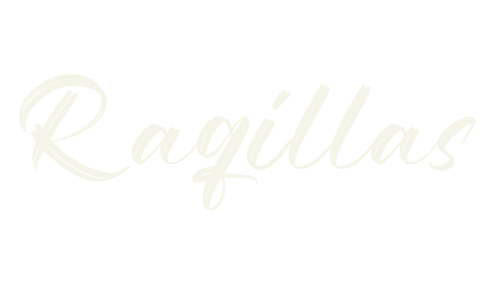 Raqillas, lettering font preview