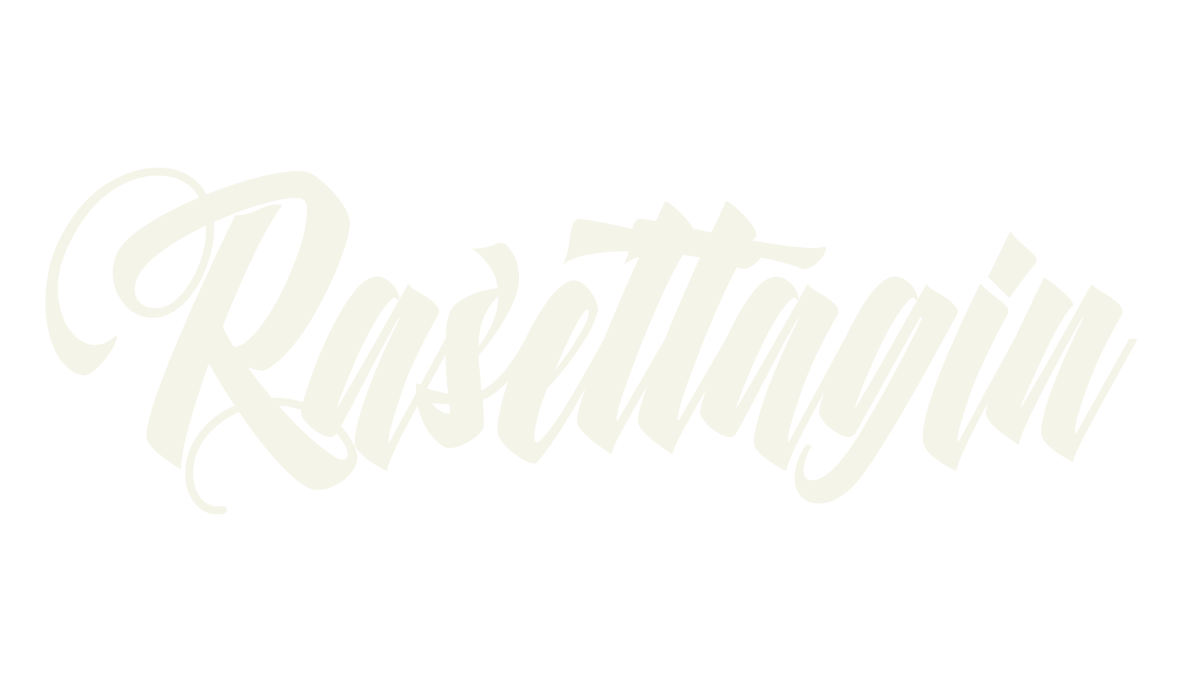 Rasettagin, calligraphy font preview