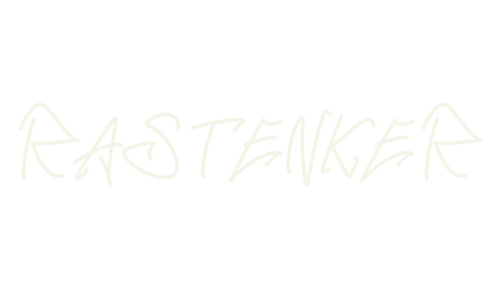 RASTENKER, graffiti font preview