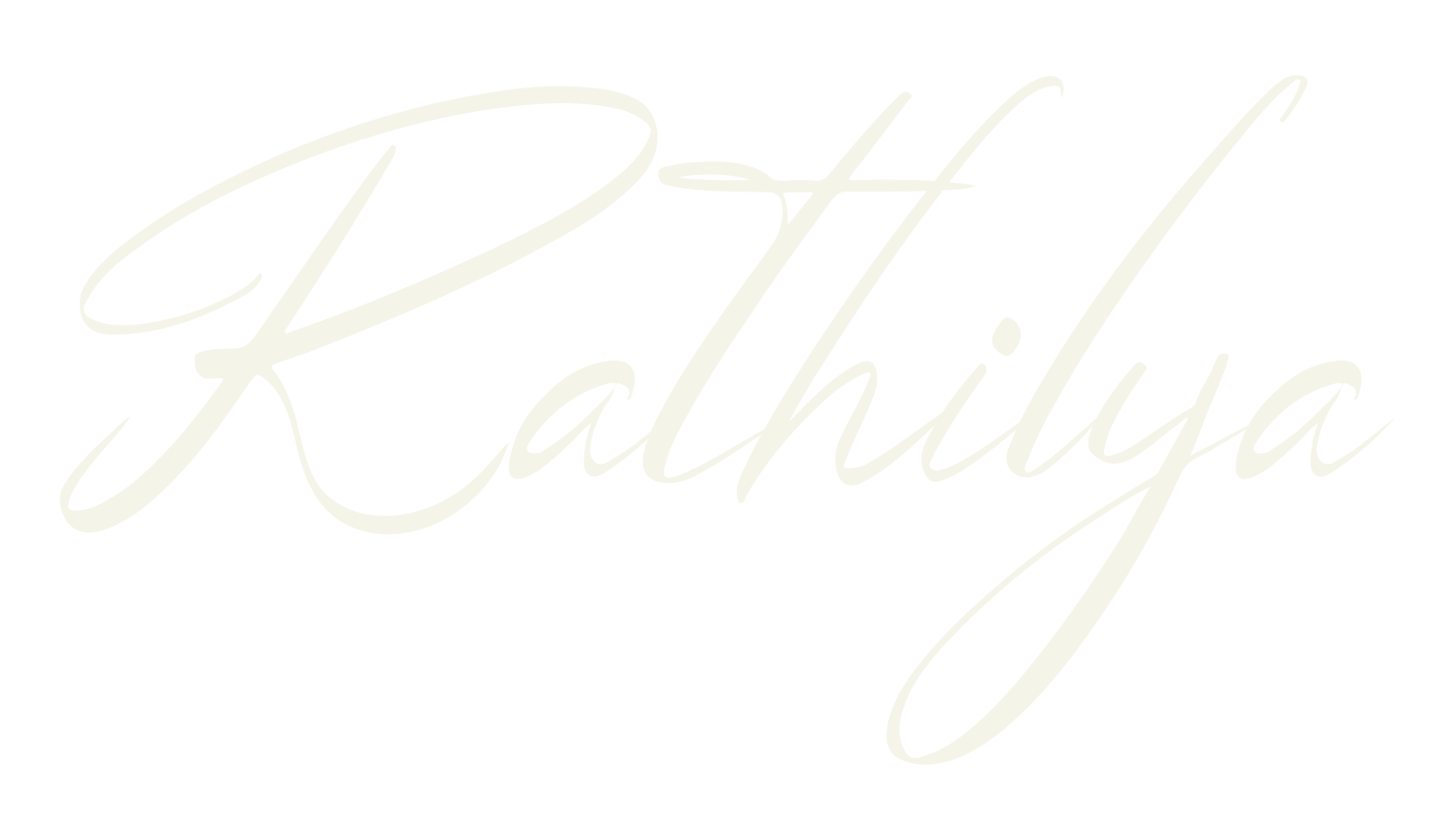 Rathilya, lettering font preview