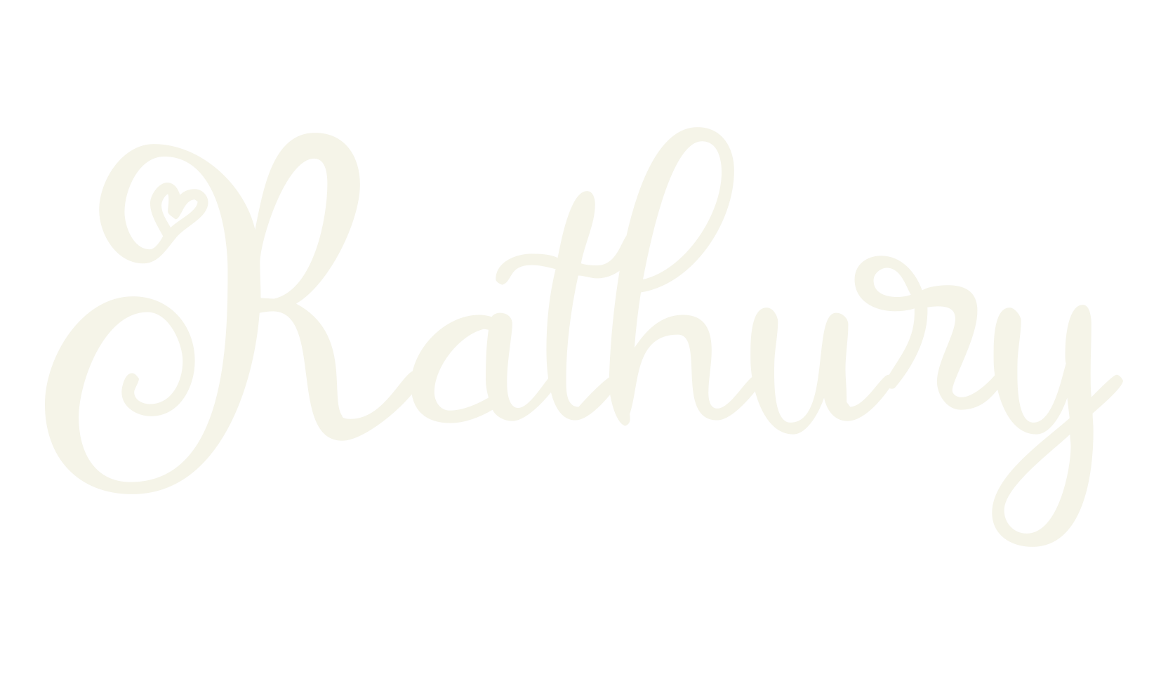 Rathury, calligraphy font preview