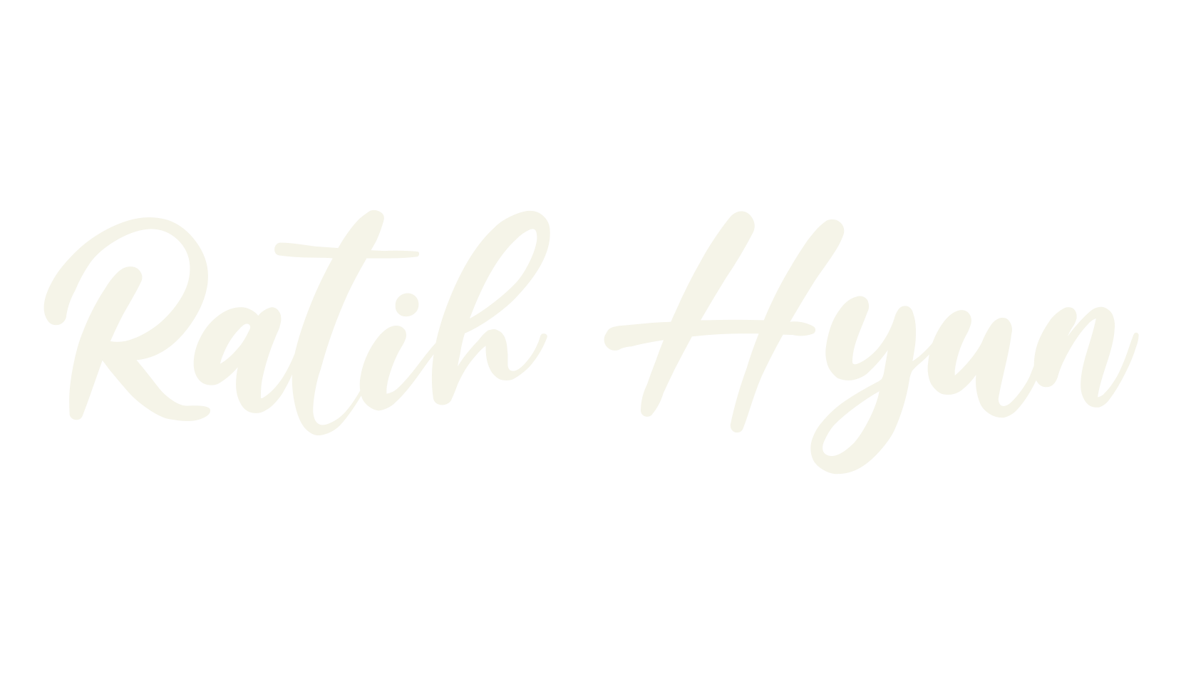 Ratih Hyun, calligraphy font preview