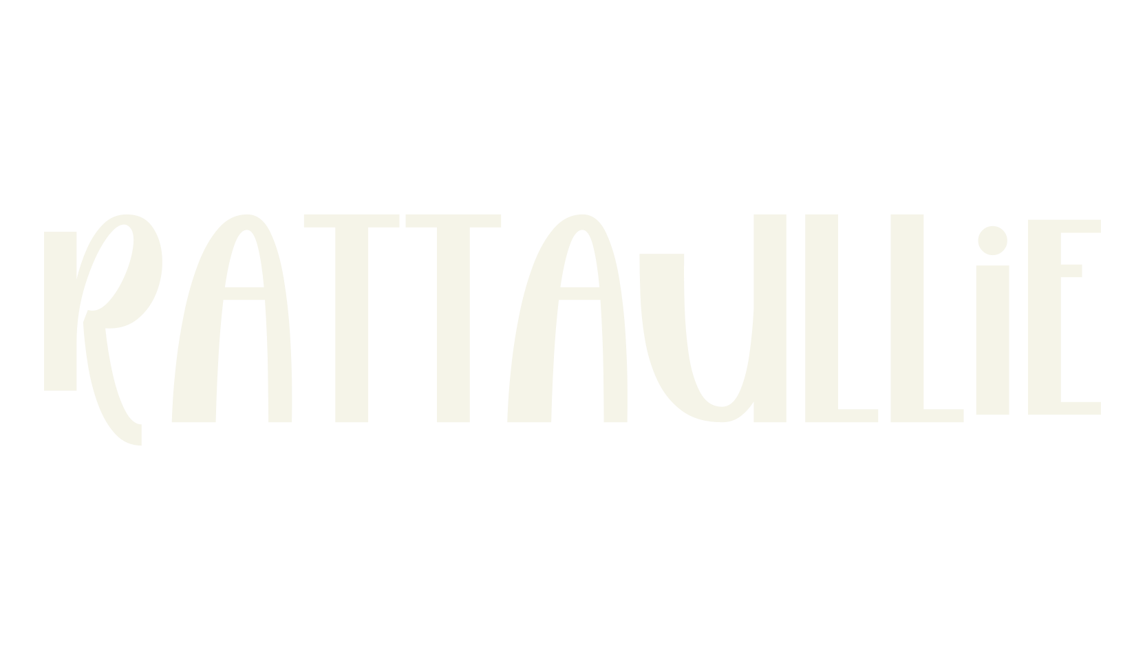 Rattaullie, lettering font preview