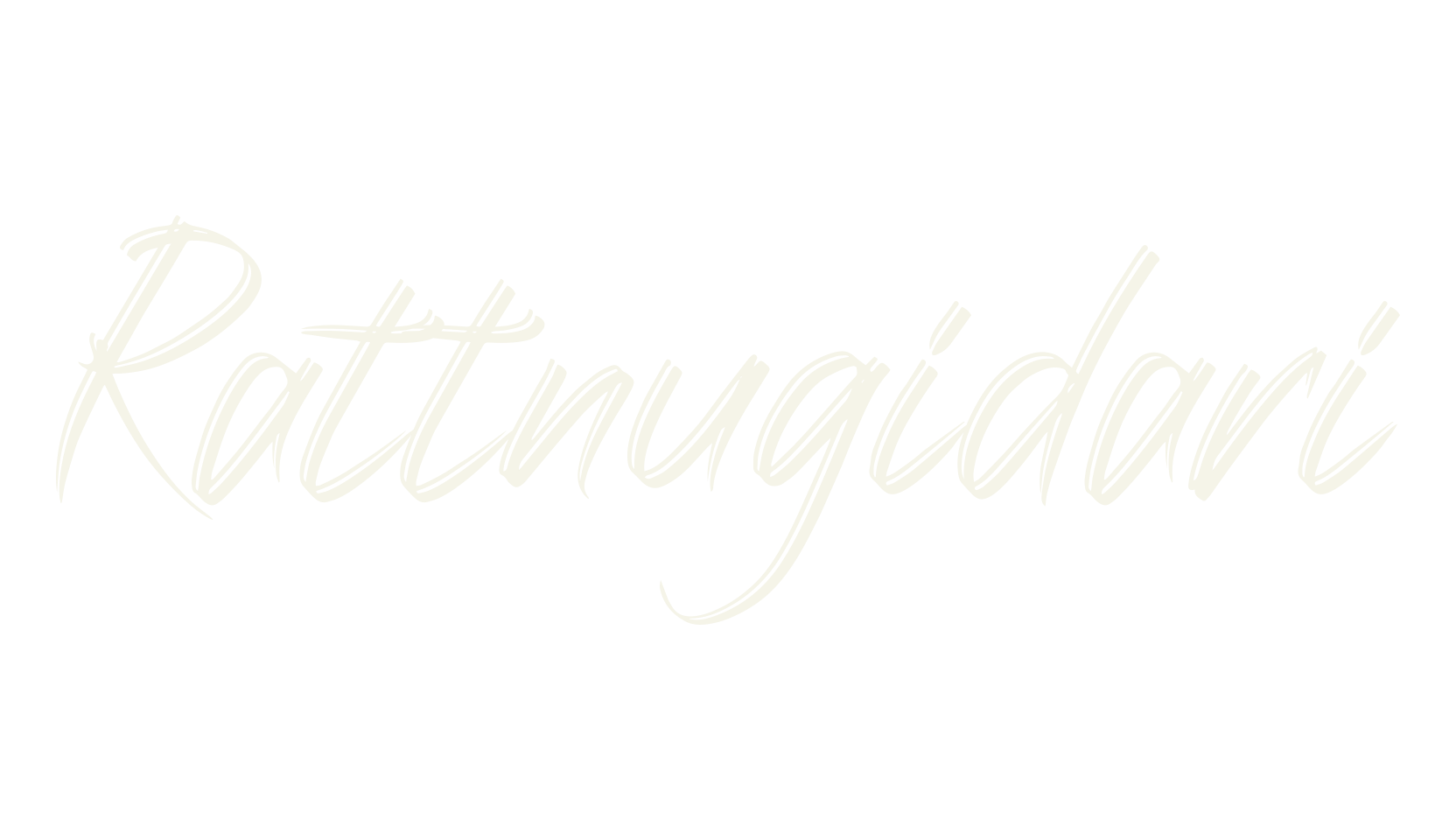 Rattnugidari, stylish font preview