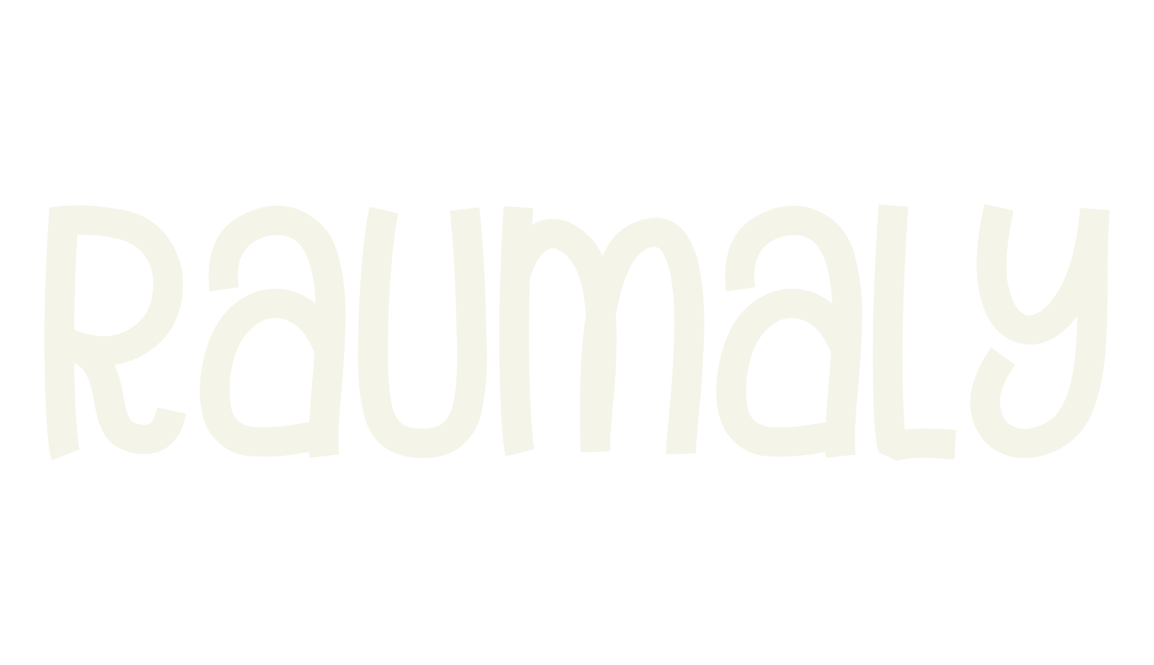 Raumaly, cute font preview