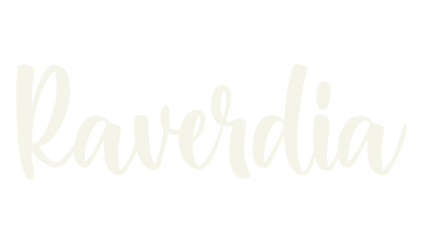 Raverdia, calligraphy font preview