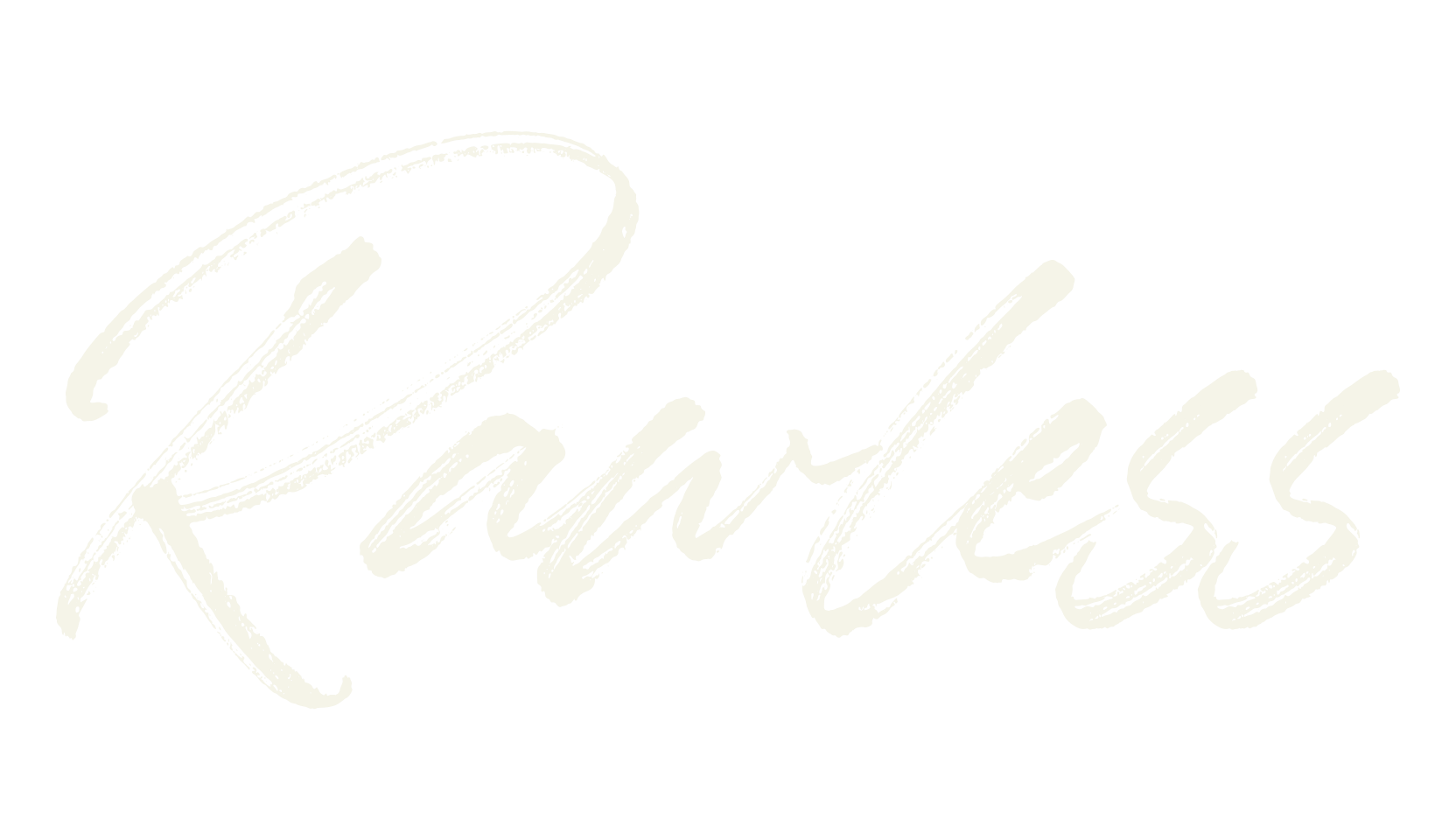 Rawless, fashion script font preview