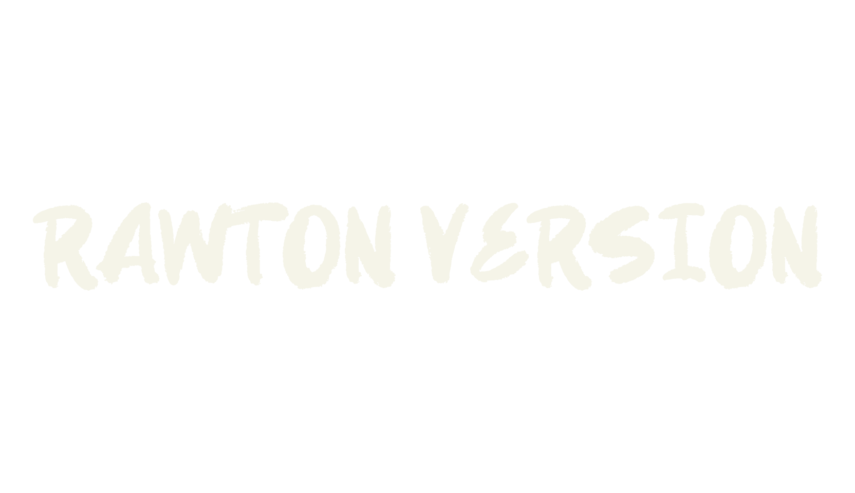 Rawton VERSION, script font preview