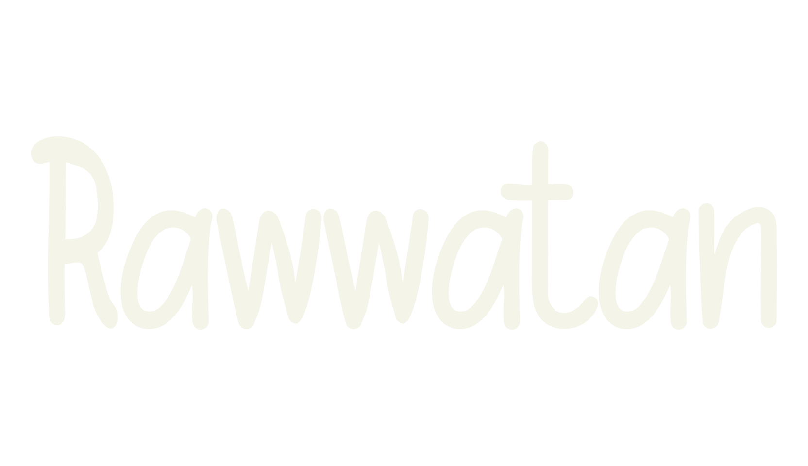 Rawwatan, cute font preview