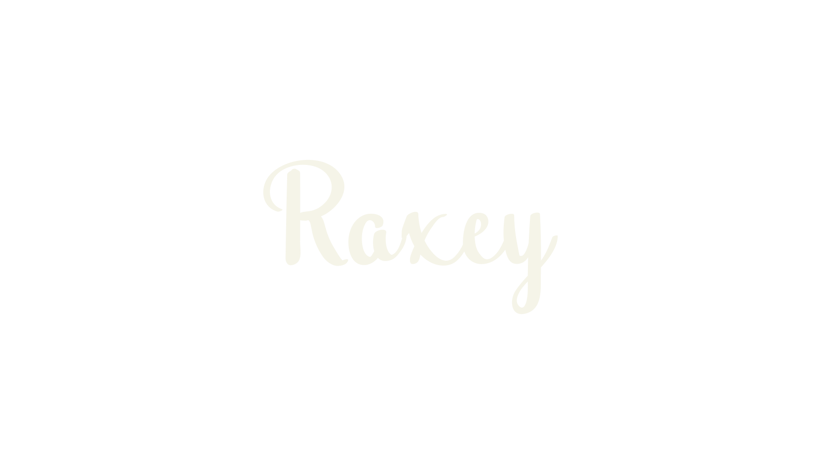 Raxey, hand lettering font preview