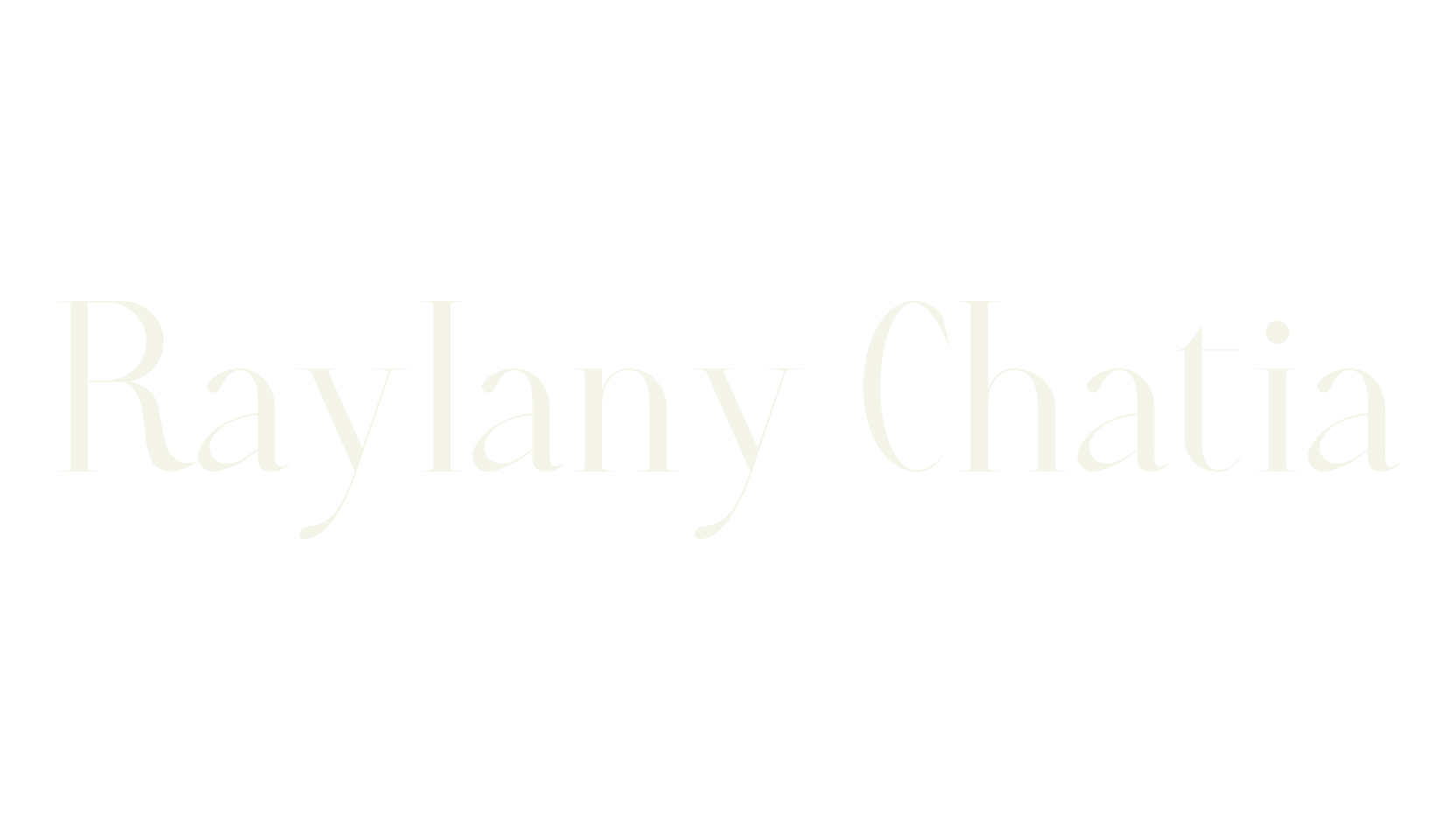 Raylany Chatia, sans serif font preview