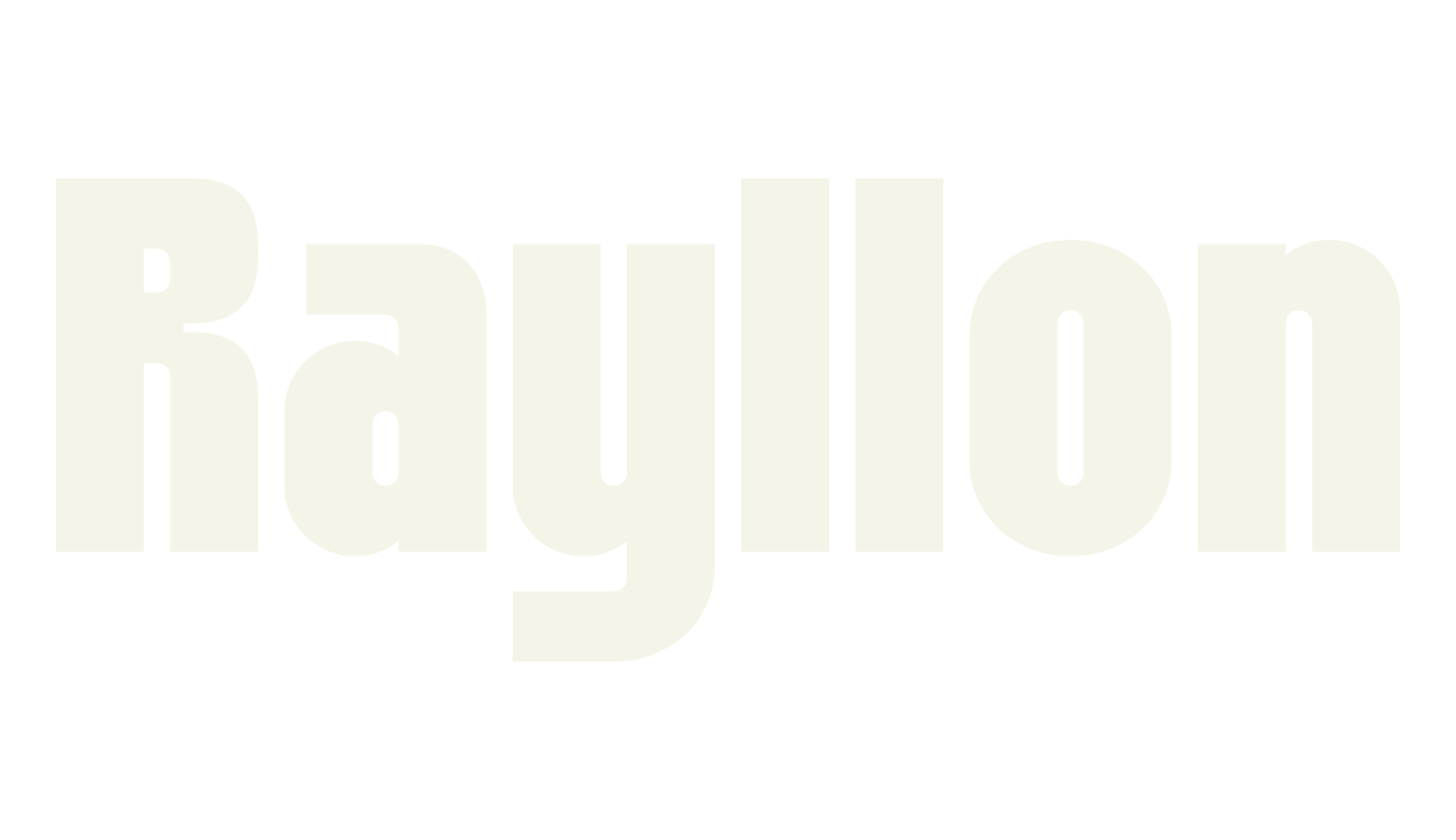 Rayllon, sans serif font preview