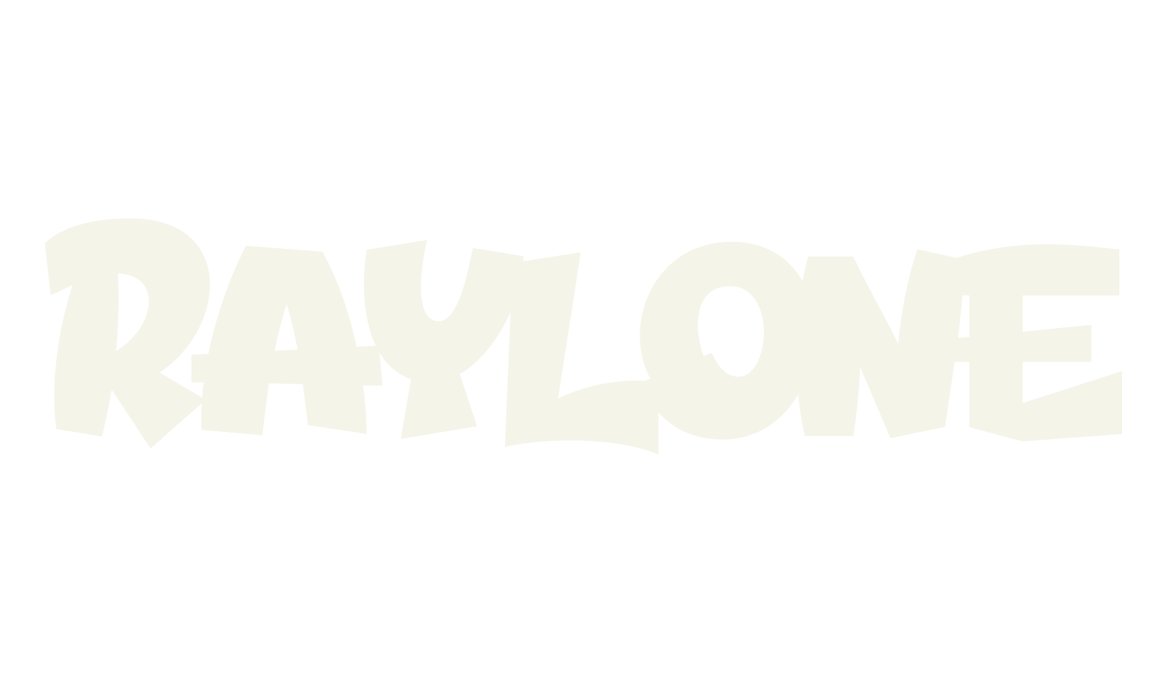 Raylone, graffiti font preview