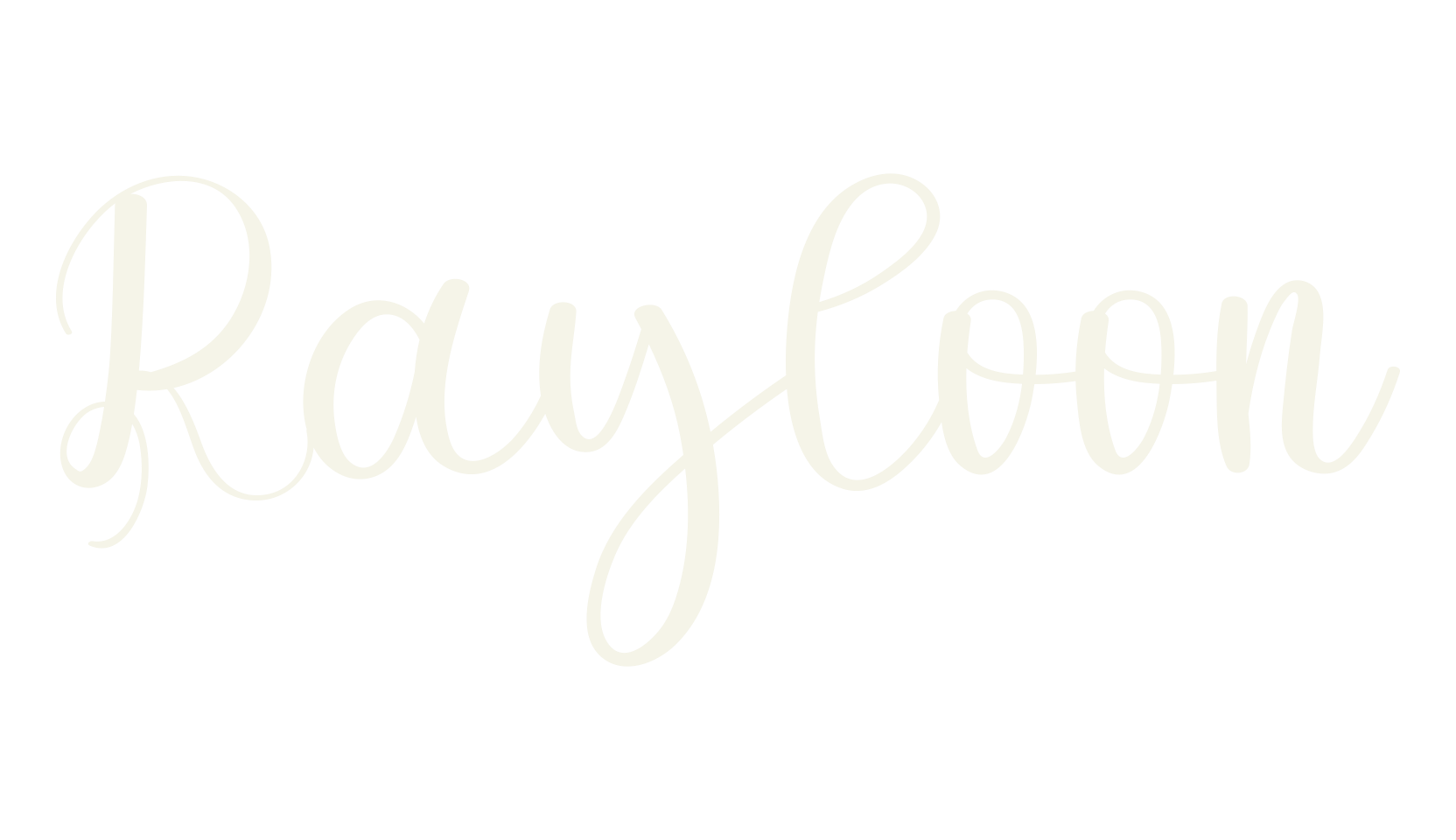 Rayloon, cute font preview