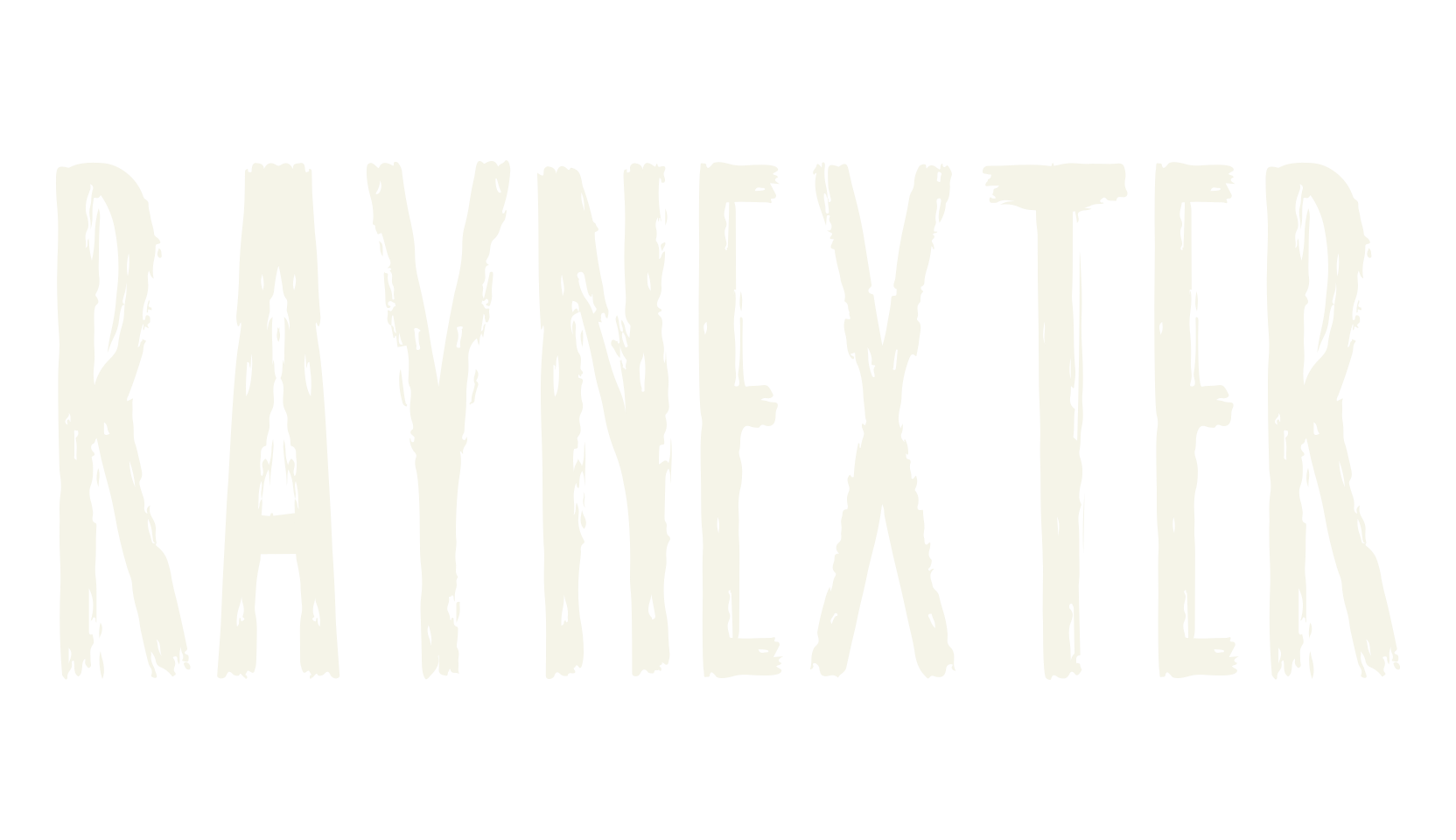 Raynexter, adventure font preview