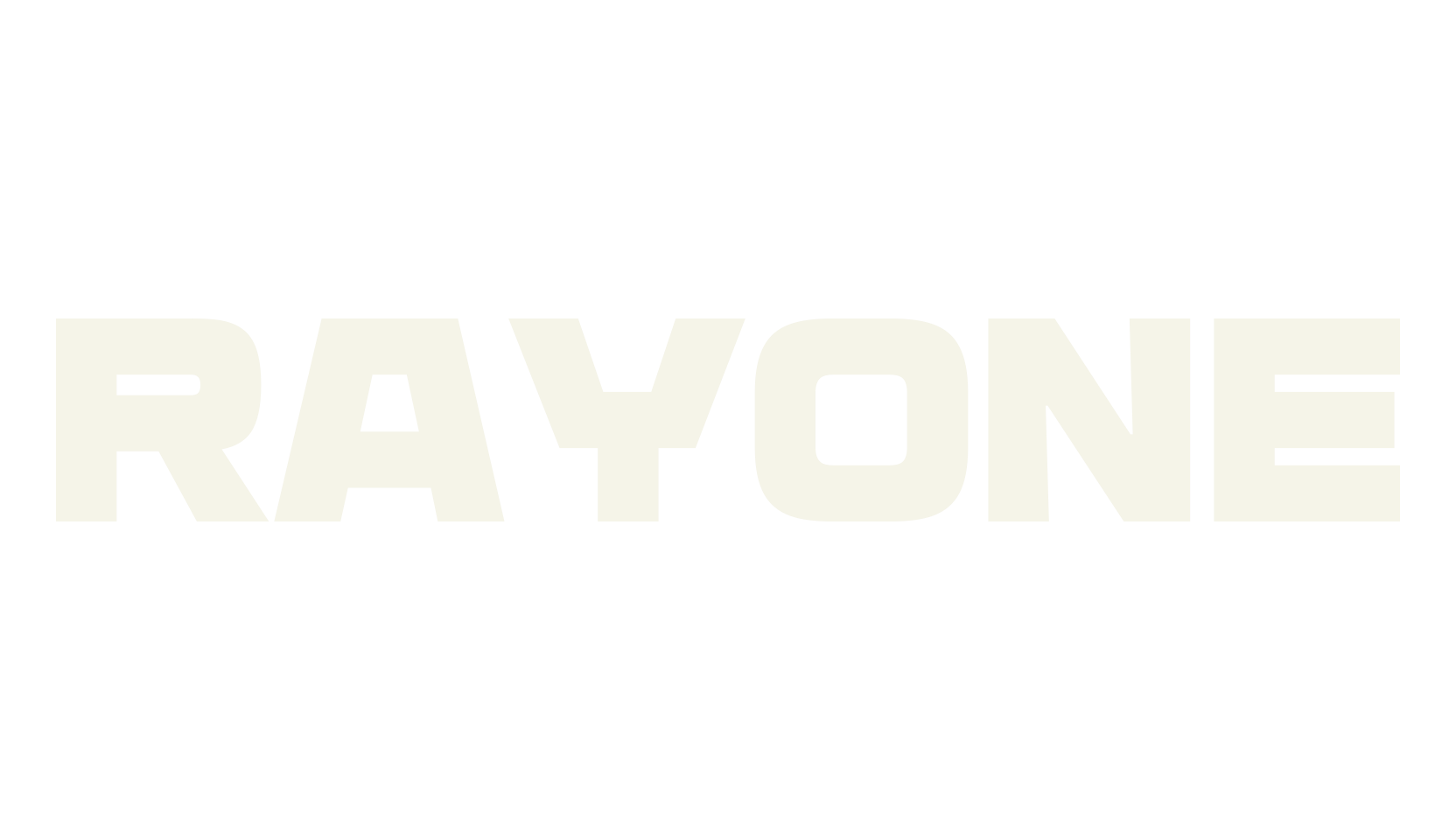 Rayone, modern font preview