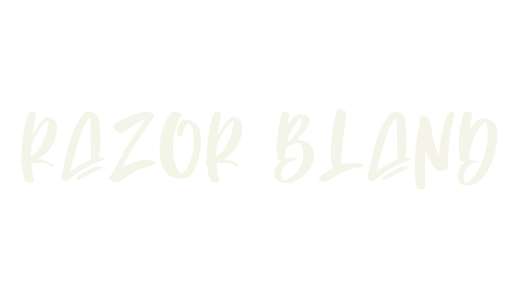 Razor Bland, display market font preview