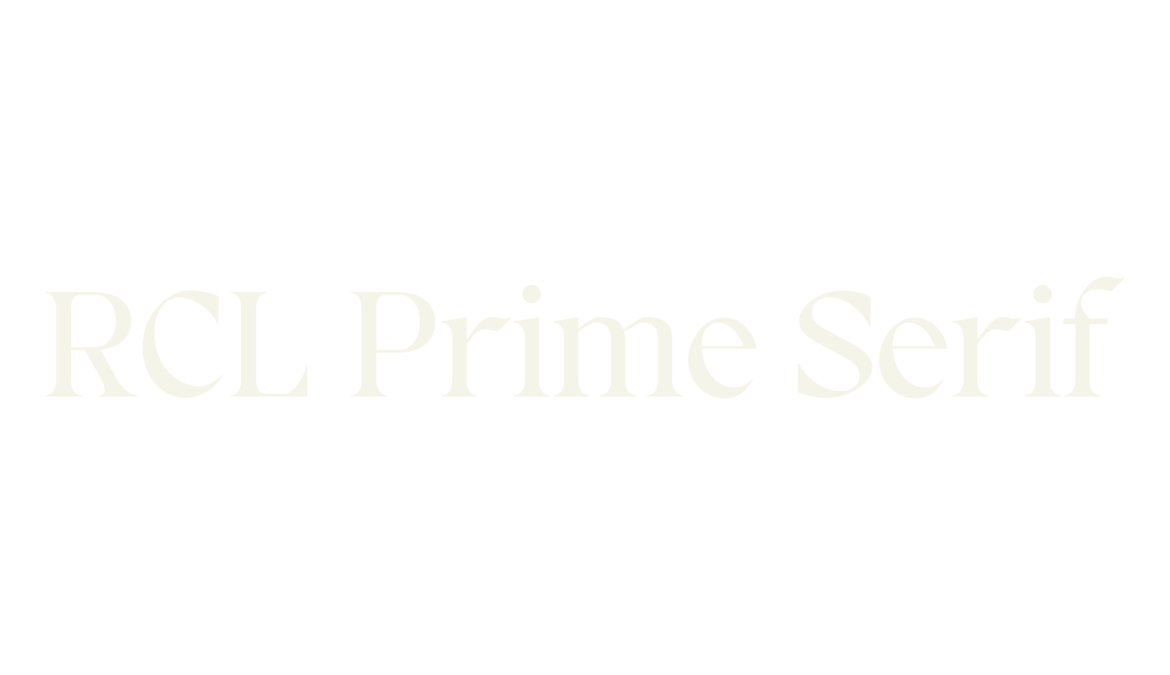 RCL Prime Serif, halloween font preview