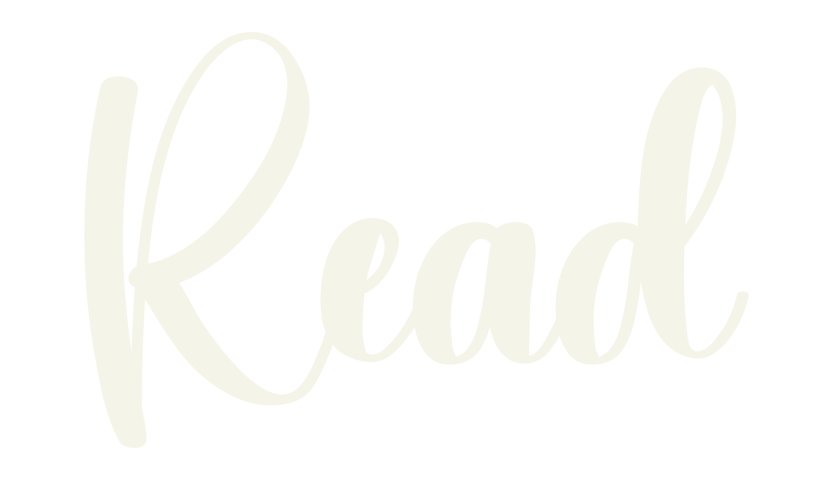 Read, calligraphy font preview