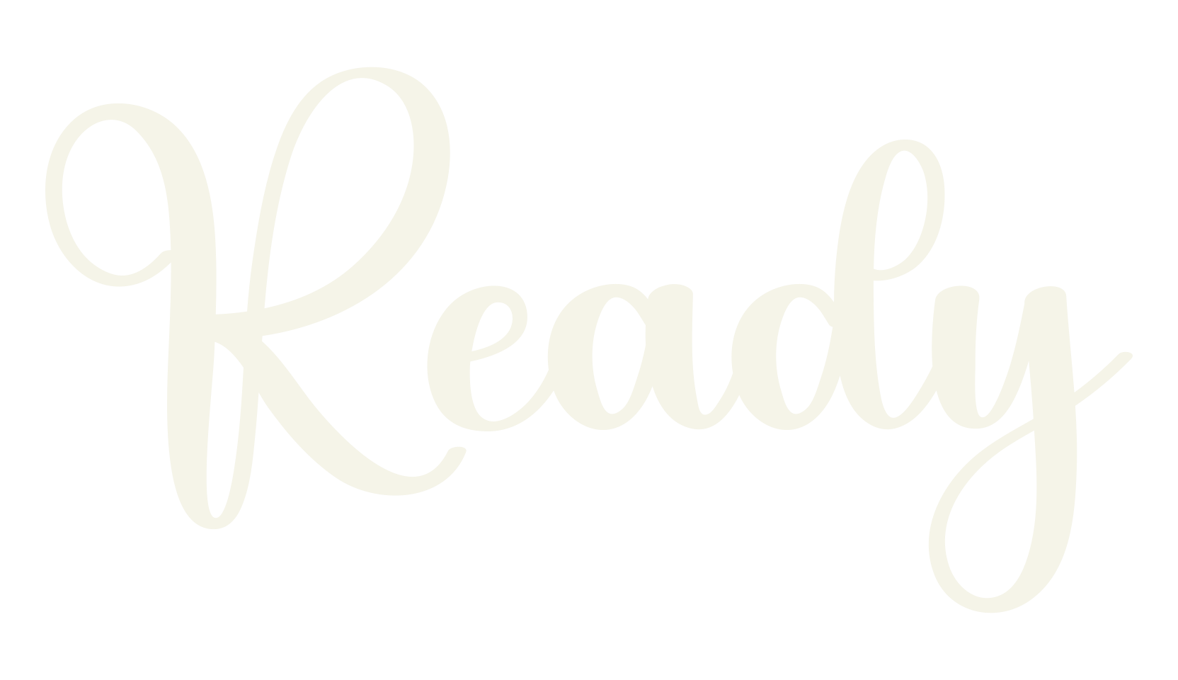 Ready, fashion script font preview