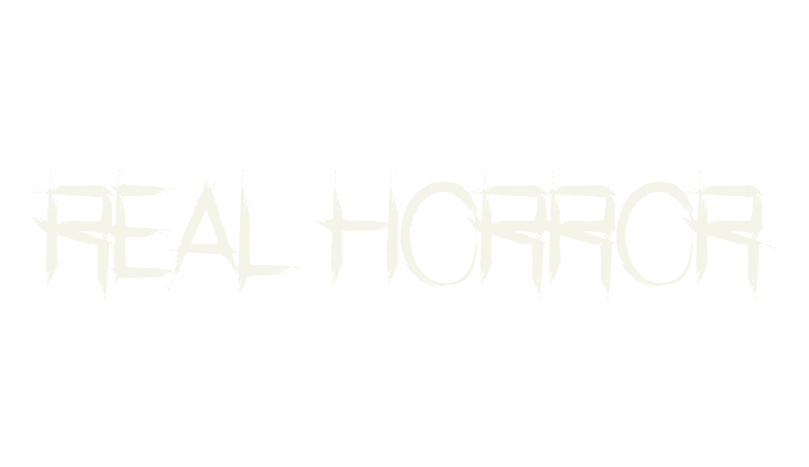 Real Horror, fantasy font preview