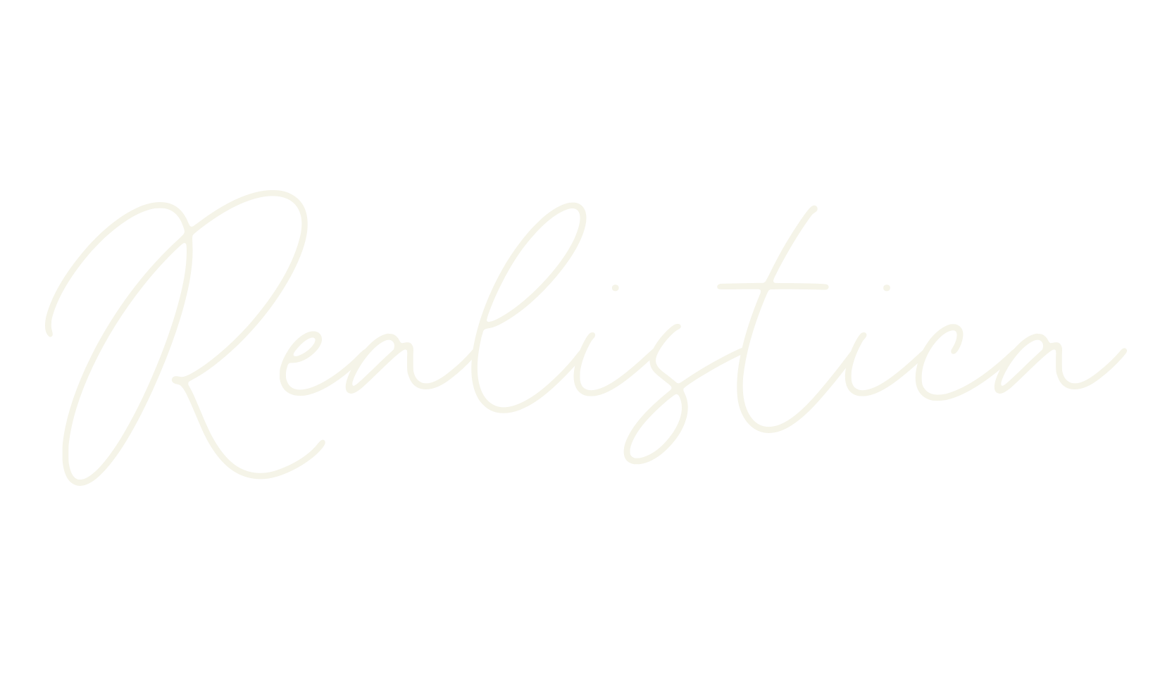 Realistica, calligraphy font preview