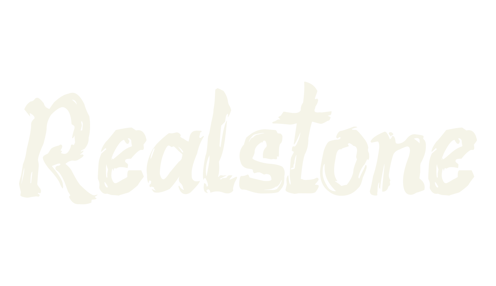 Realstone, fashion script font preview