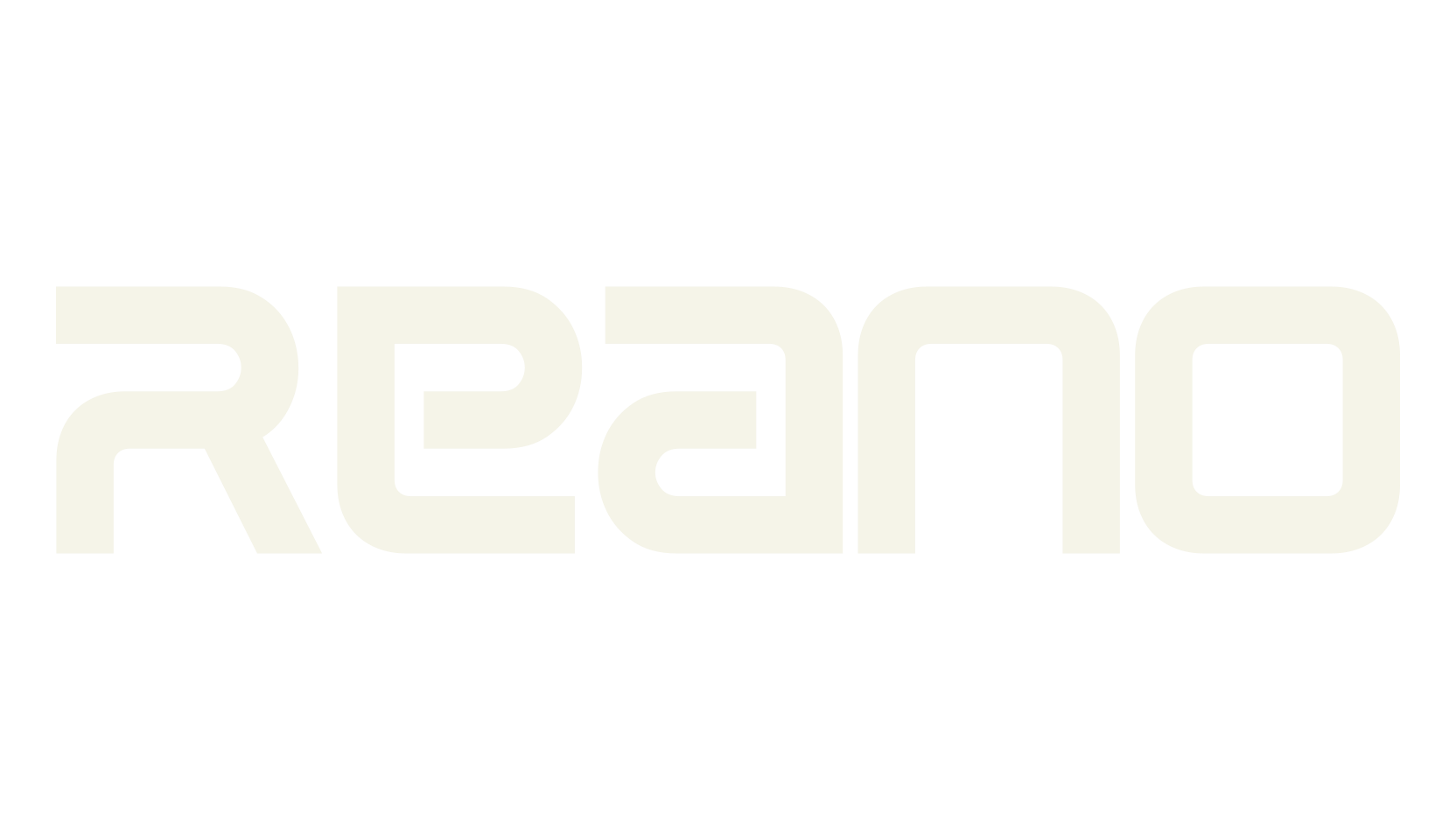 REANO, modern font preview