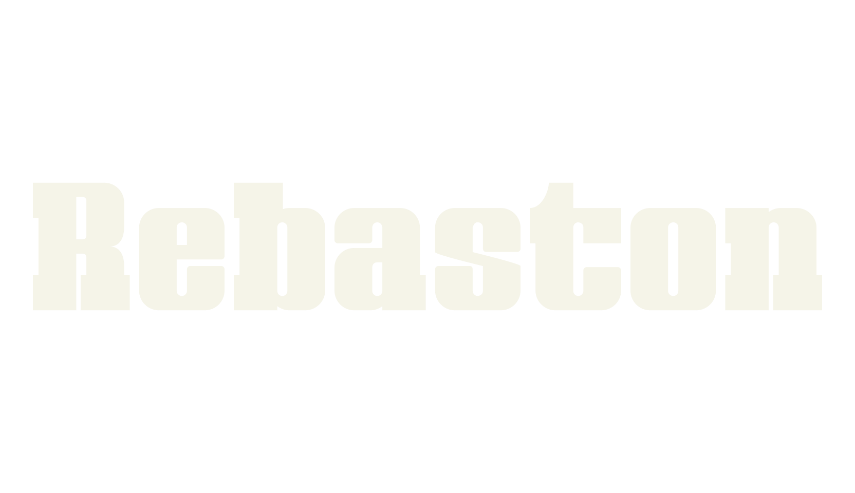 Rebaston, cool font preview