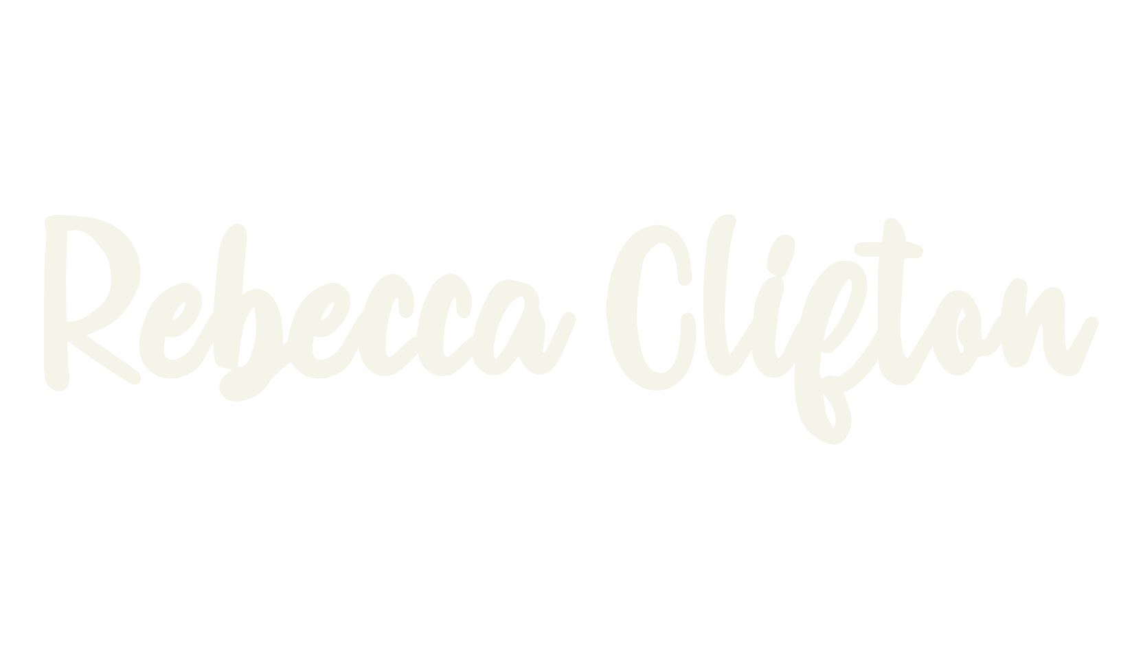 Rebecca Clifton, girly font preview