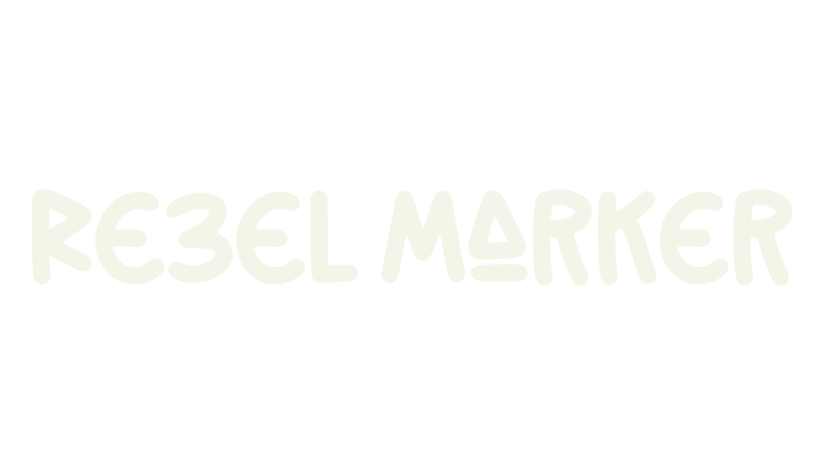 Rebel Marker, 1990s font preview