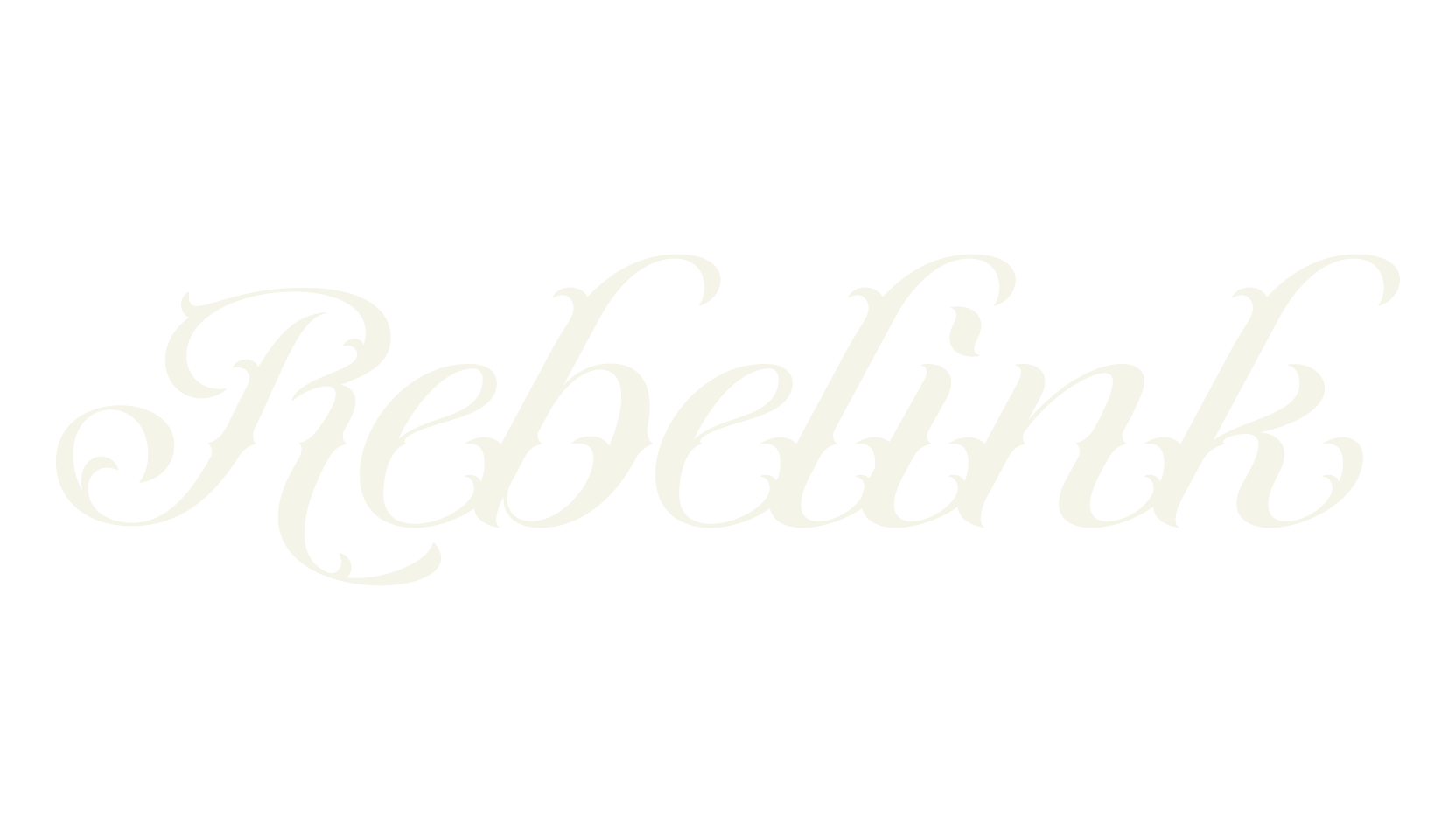 Rebelink, tattoo font preview