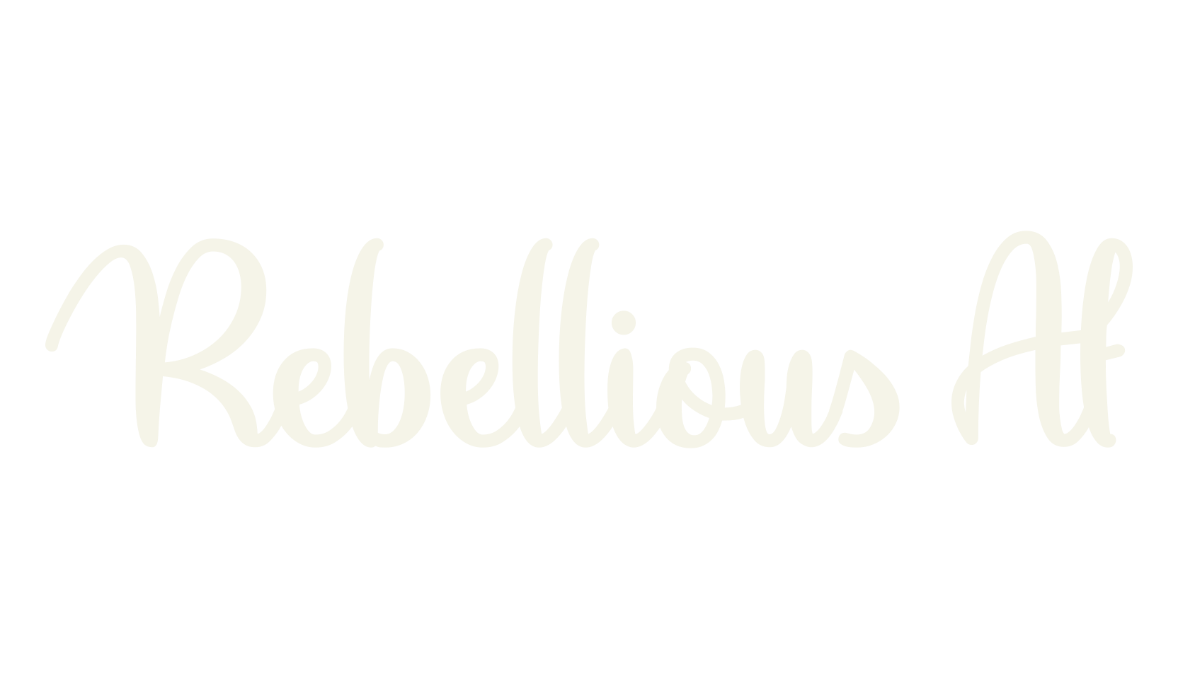 Rebellious Af, handwritten font preview