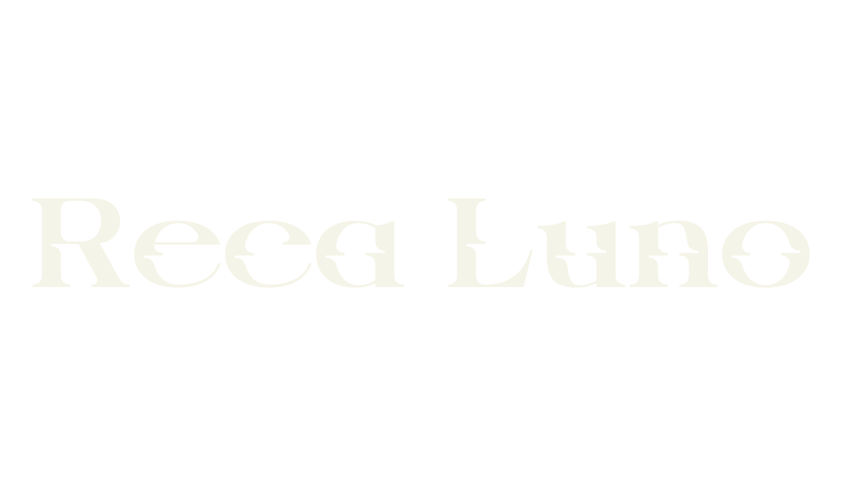 Reca Luno, sharp font preview