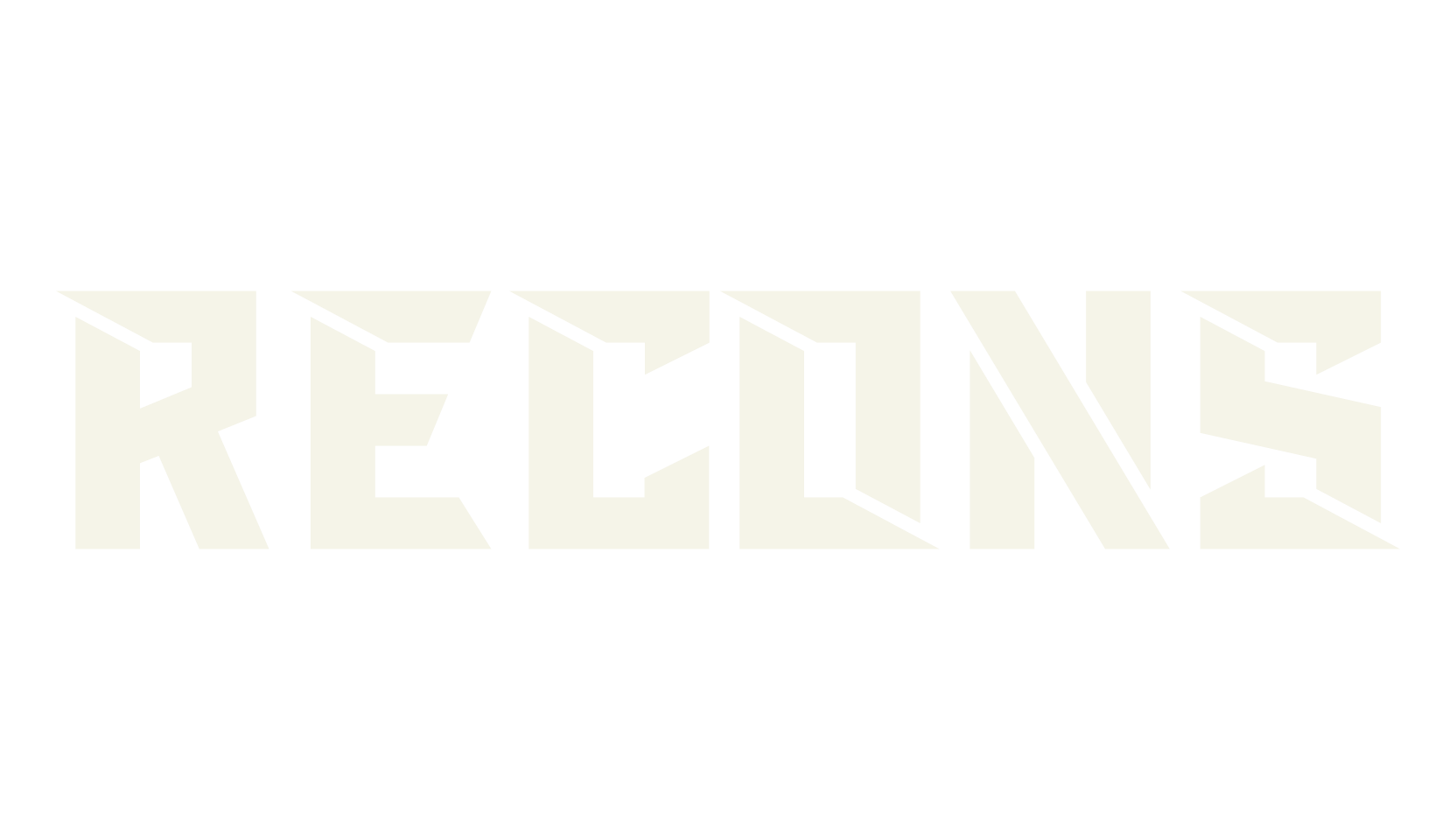 Recons, sans font preview
