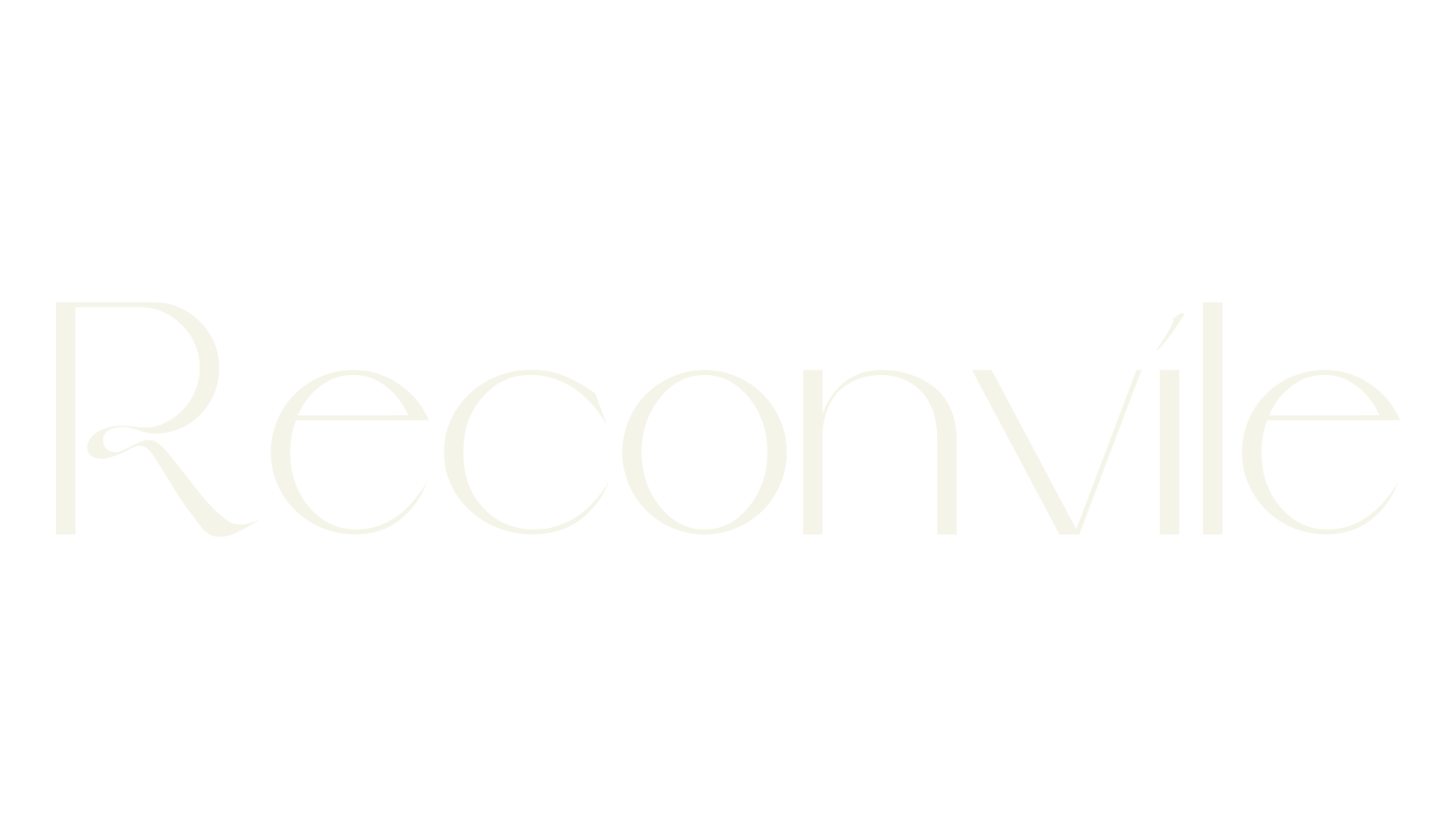 Reconvile, modern font preview