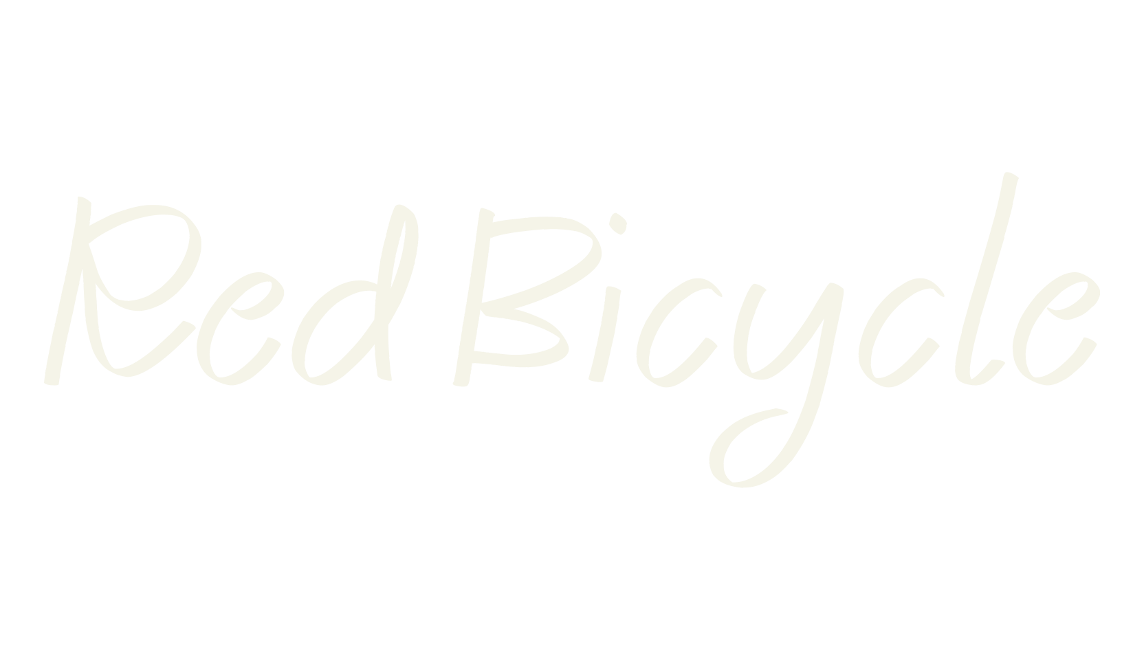 Red Bicycle, fashion script font preview